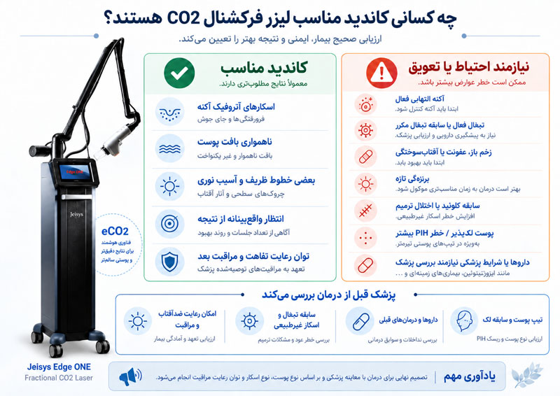 چه کسانی کاندید مناسب CO2 هستند؟
