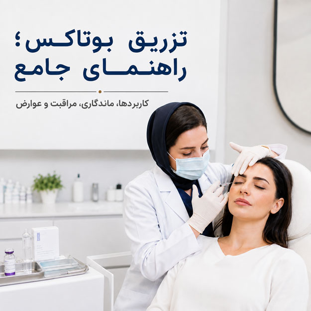 تزریق بوتاکس توسط پزشک؛ راهنمای جامع کاربردها، ماندگاری، مراقبت و عوارض